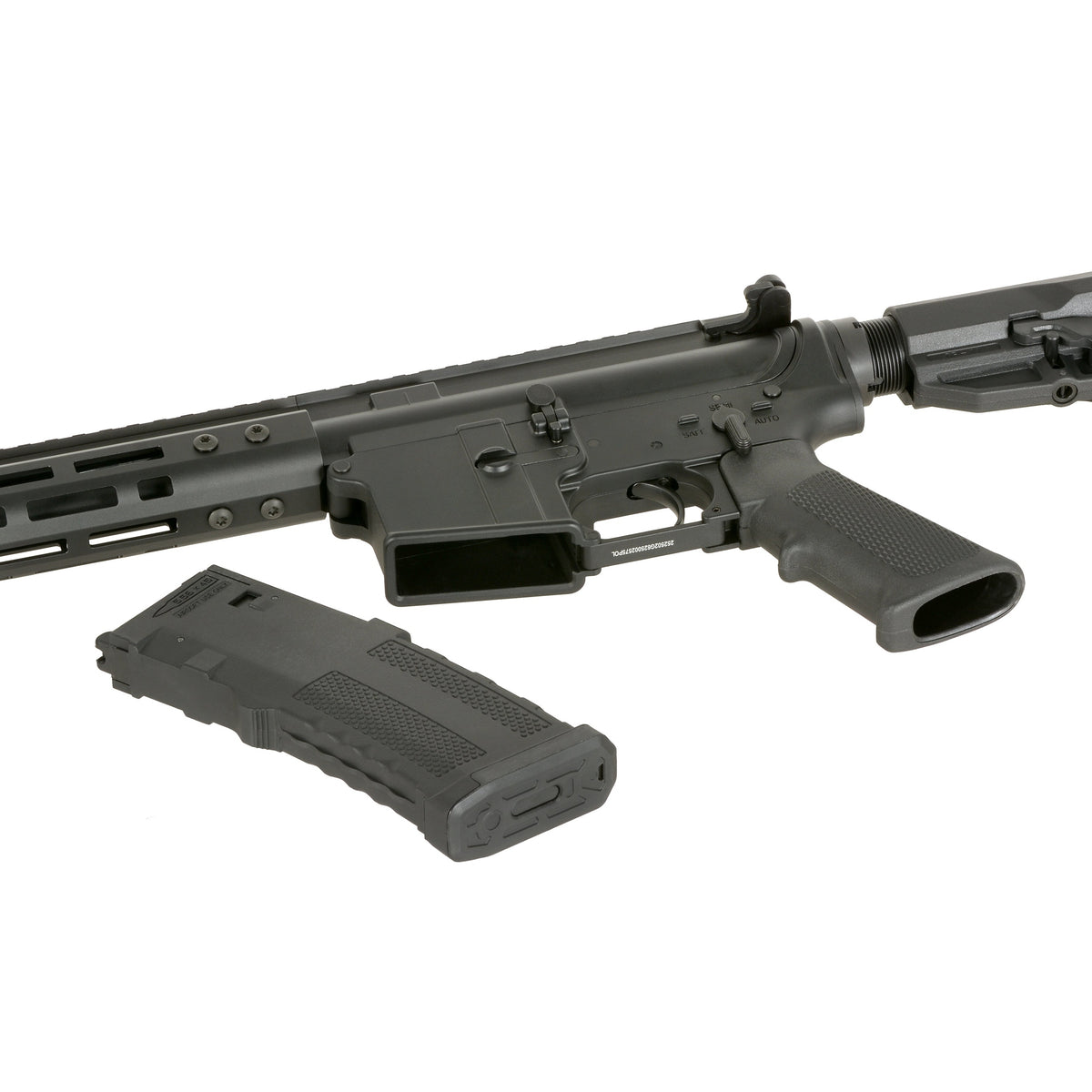 Replica of the AR-15 Carbine 13" G106 GBB MWS - Black [DE]