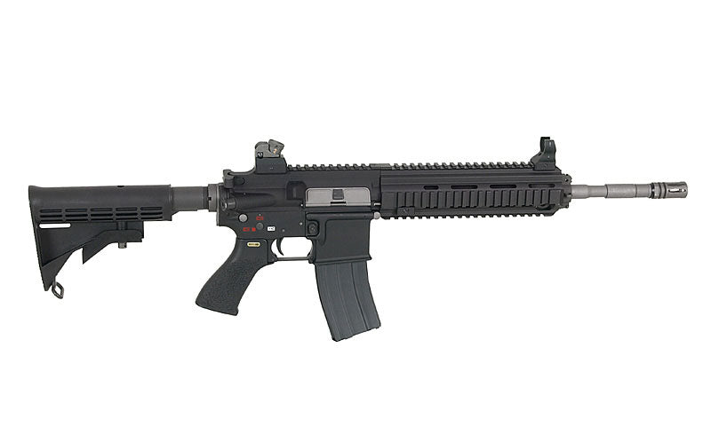 4168 GBBR Airsoft Rifle V3- black [WE]