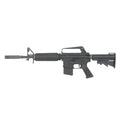 XM177 GBB Airsoft Rifle V3 - black [WE]