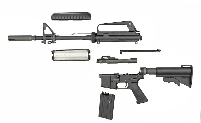 XM177 GBB Airsoft Rifle V3 - black [WE]