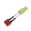 T-connector to tamiya converter - small battery to T-con replica