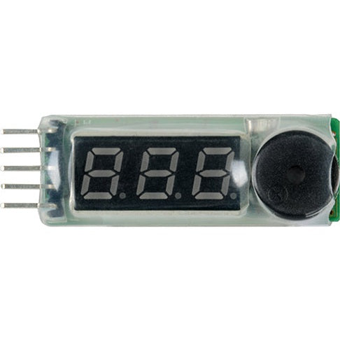 Security Alarm for LiPo batteries with digital display [IPower]