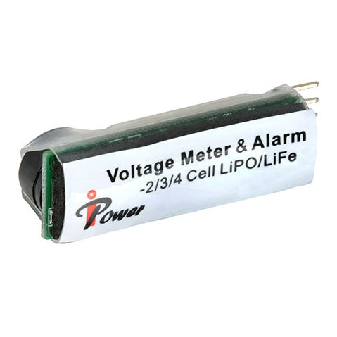Security Alarm for LiPo batteries with digital display [IPower]
