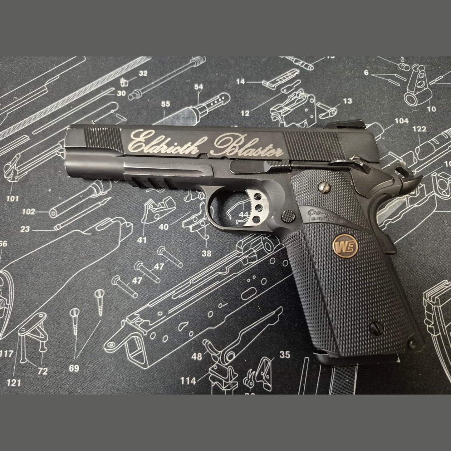 USED WE 1911 Tactical MEU pistol replica