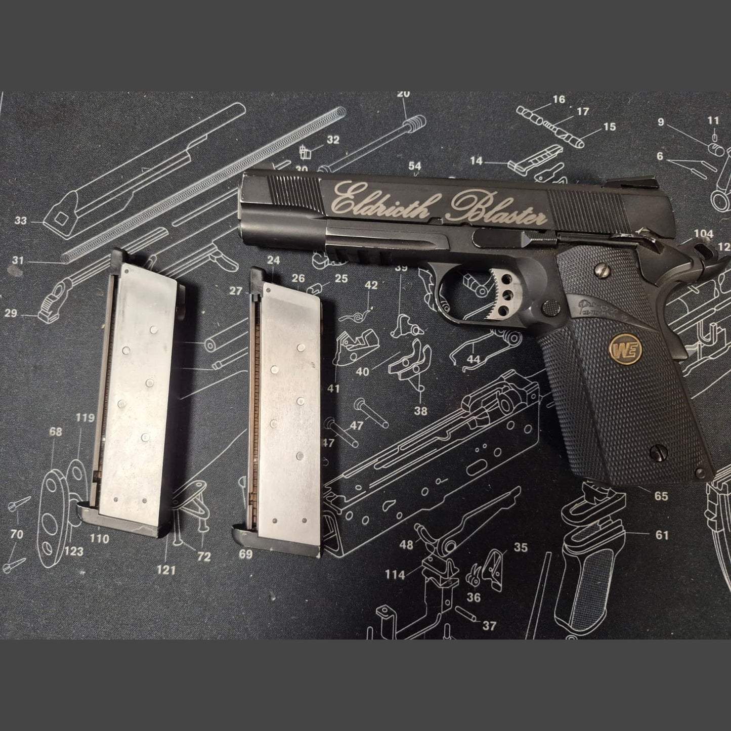 USED WE 1911 Tactical MEU pistol replica
