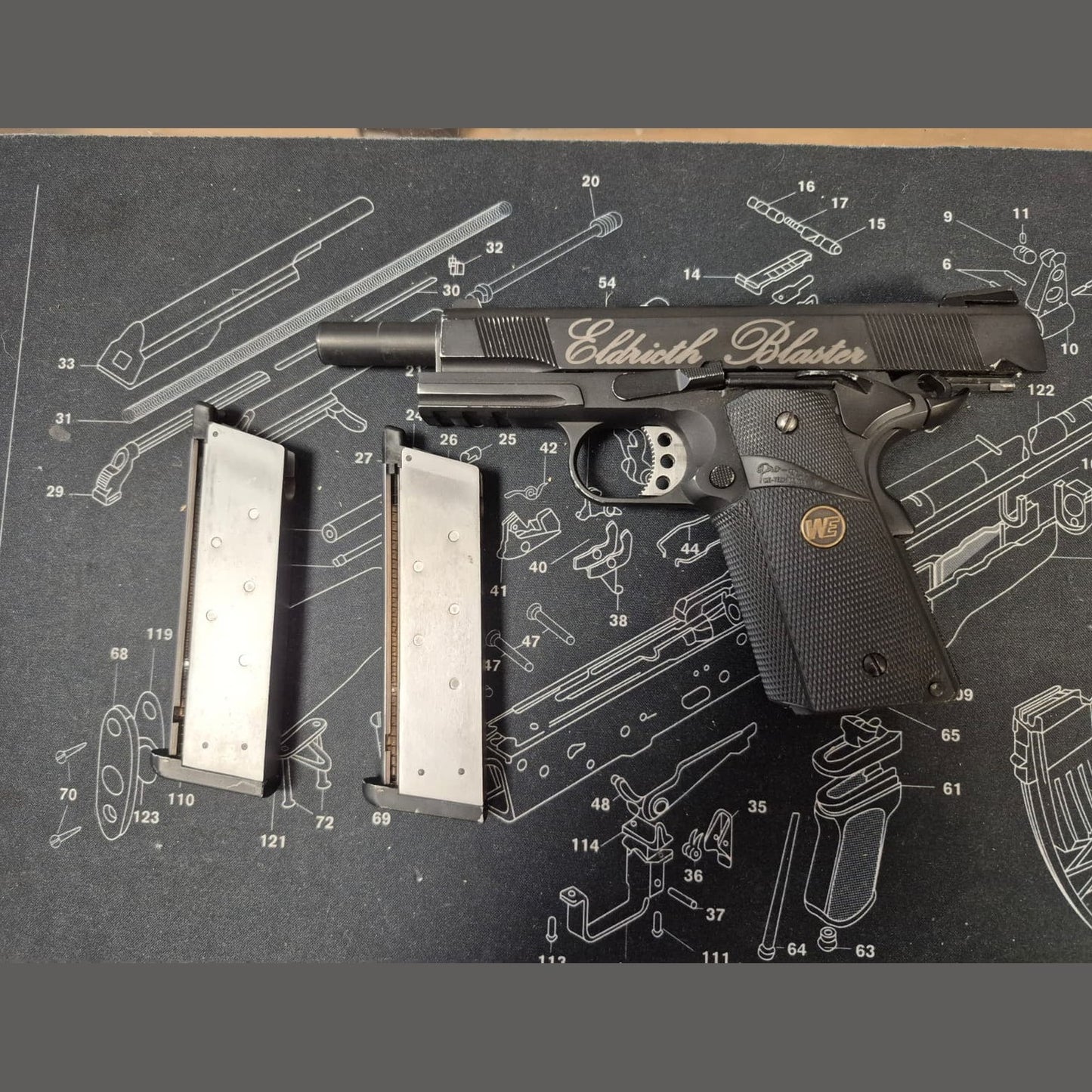 USED WE 1911 Tactical MEU pistol replica