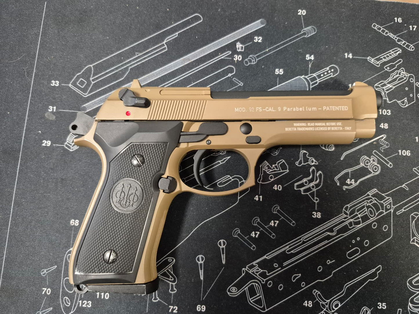 USED Beretta MOD 92 DES