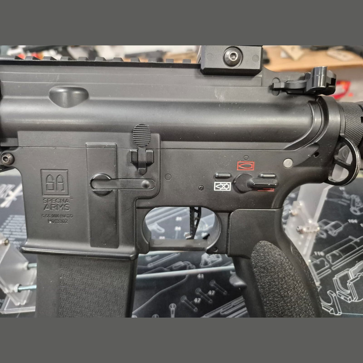 USED SA-H21 EDGE 2.0™GATE ASTER carbine replica - black