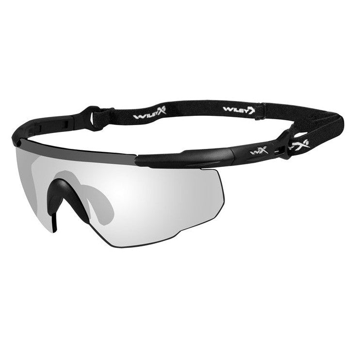 WILEYX SABER ADV CLEAR MATTE BLACK FRAME
