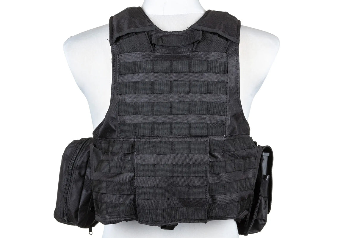 Cybergun Swiss Arms CIRAS Tactical Vest Black