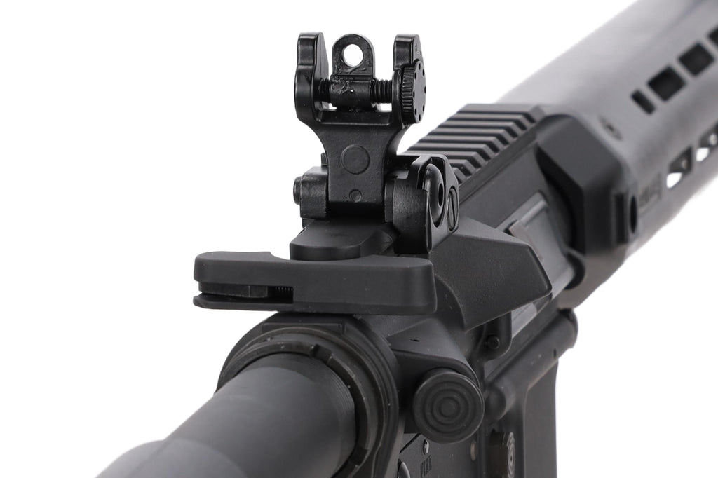 King Arms x Lancer Systems airsoft Carbine L15 LCH7 12" Real Carbon Black