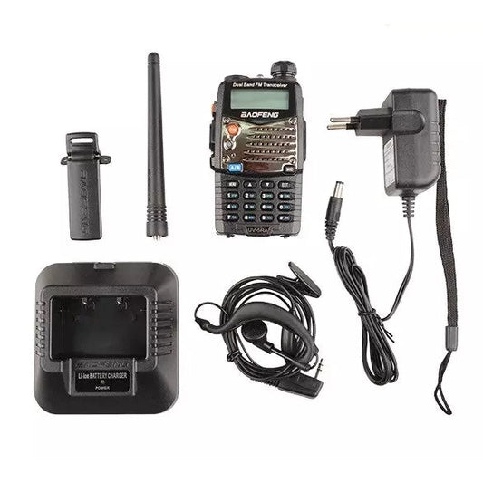 [BAO-31-011465] Manual Dual Band Baofeng UV-5RA Radio - Short Battery (VHF/UHF)