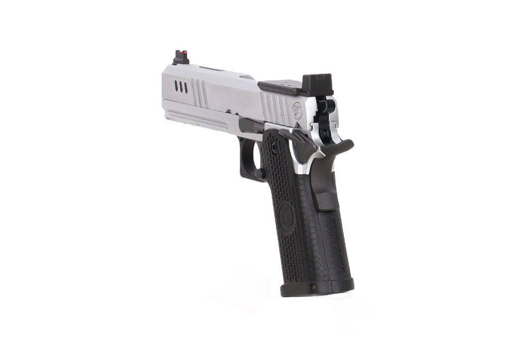 Nighthawk Custom BDS9 GBB Pistol (Optics Ready) – Silver