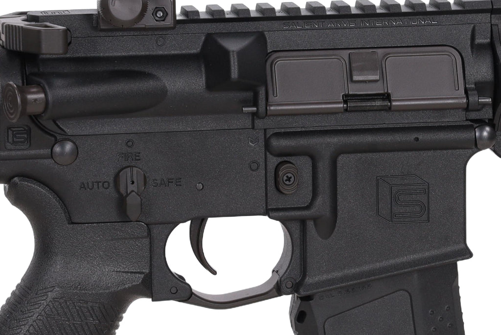Salient Arms International x EMG M4/AR15 GRY 6.5" Cyma Platinum AEG Assault Rifle 8.2" – Black