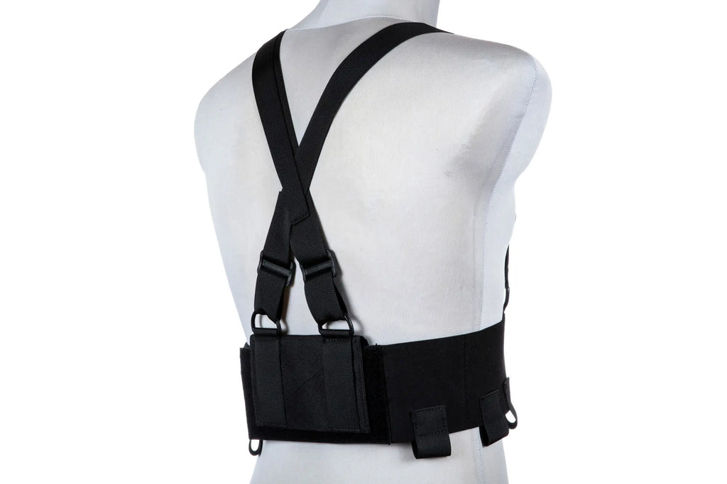 Low-Vis Chest Rig - Black