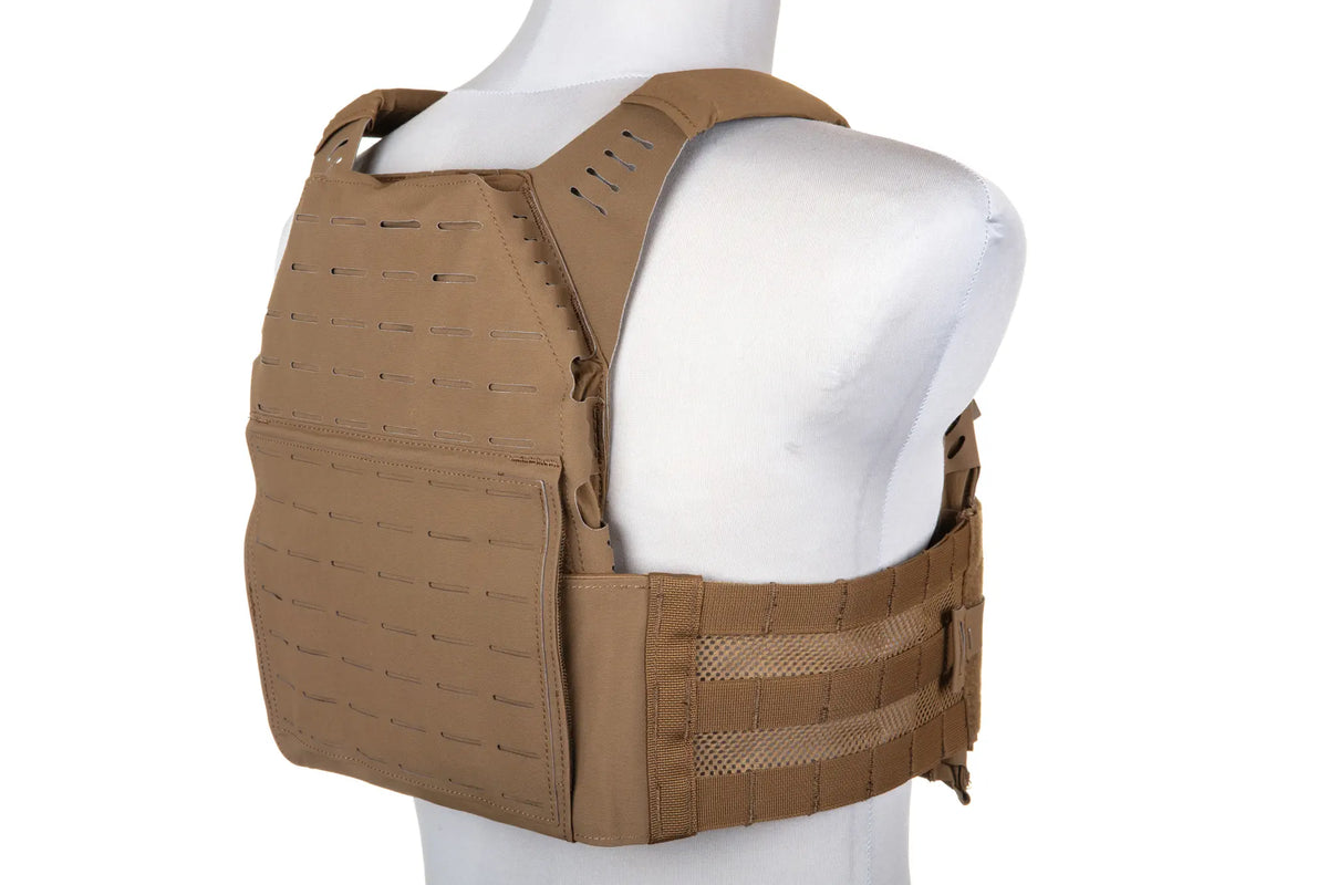 Wosport VE-97 Plate Carrier Tactical Vest Coyote Brown