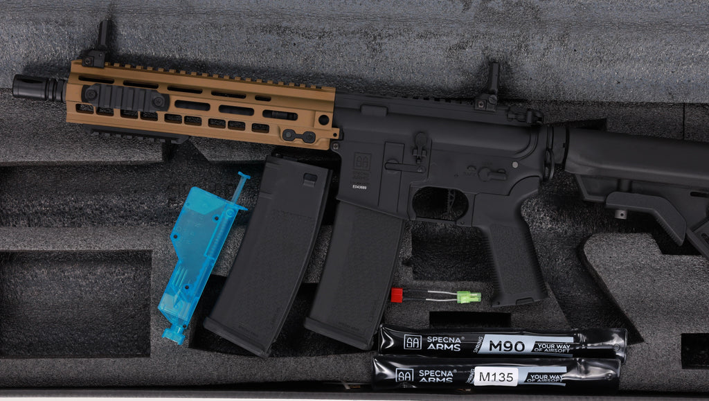 Specna Arms M4/AR15 SA-P29 PRIME BLDC 10.5" AEG assault rifle - Chaos Bronze