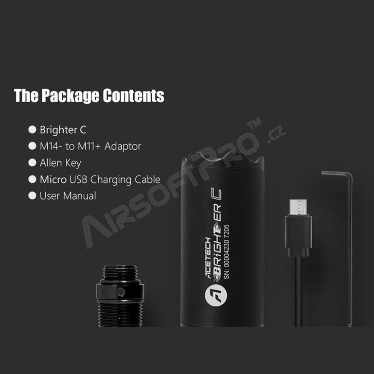 Brighter C tracer unit