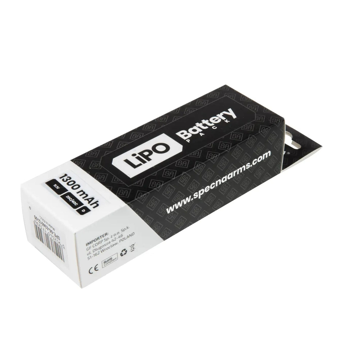 [SPE-06-024612] LiPo 11,1V 1300mAh 2040C Battery - T-Connect (Deans)