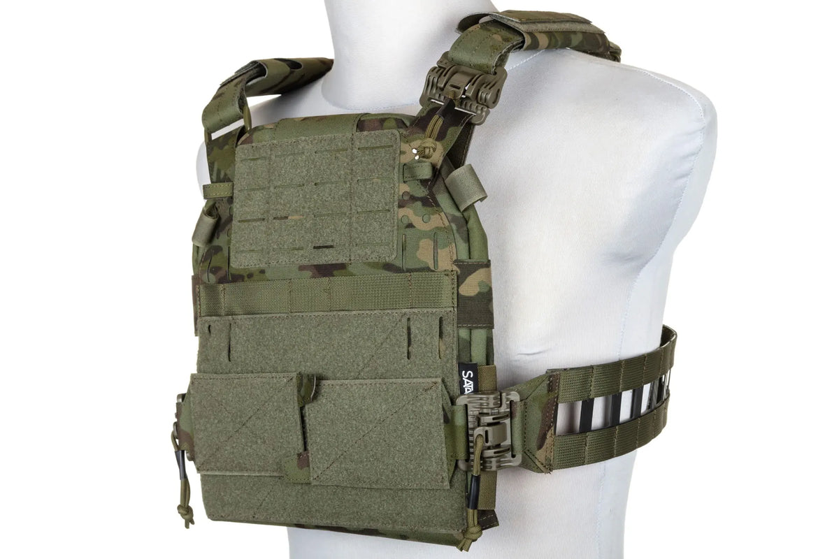 Specna Arms Tactical QR III Plate Carrier Vest Multicam Tropic