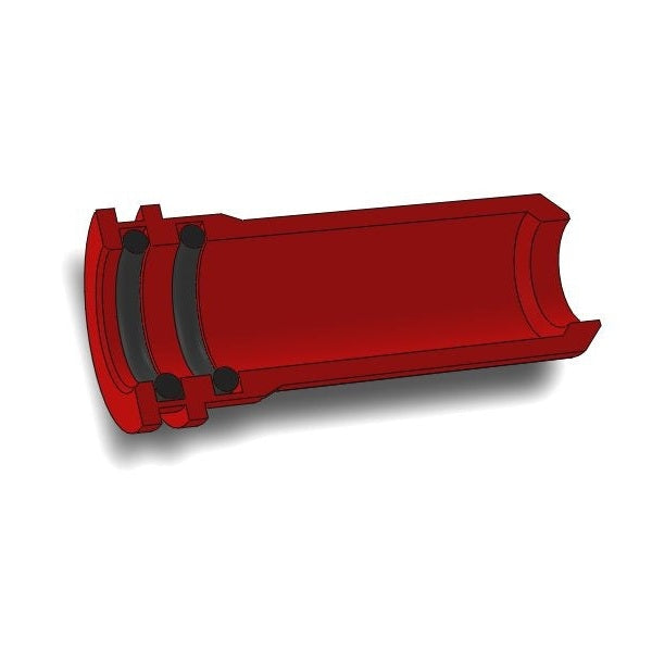 DOUBLE sealing aluminium nozzle for MP5 - 20,35 mm