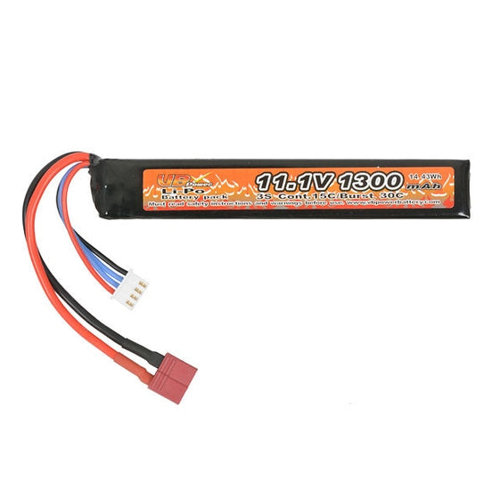 Battery Li-Po 1300mAh 11,1V 15/30C - T-connector [VB]
