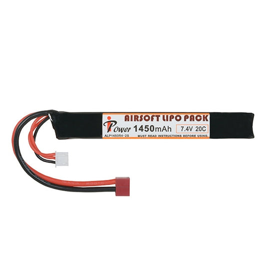 Battery Li-Po 1450mAh 7.4V 20C - T-connect [IPower]