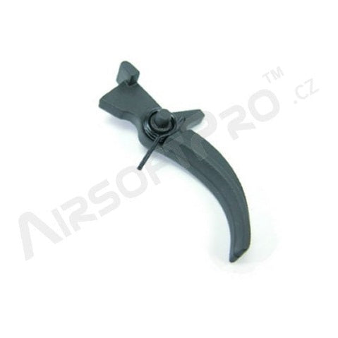 Metal trigger including spring