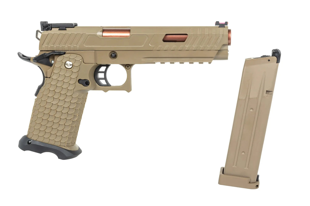 E&C airsoft pistol EC-2102 Flat Dark Earth