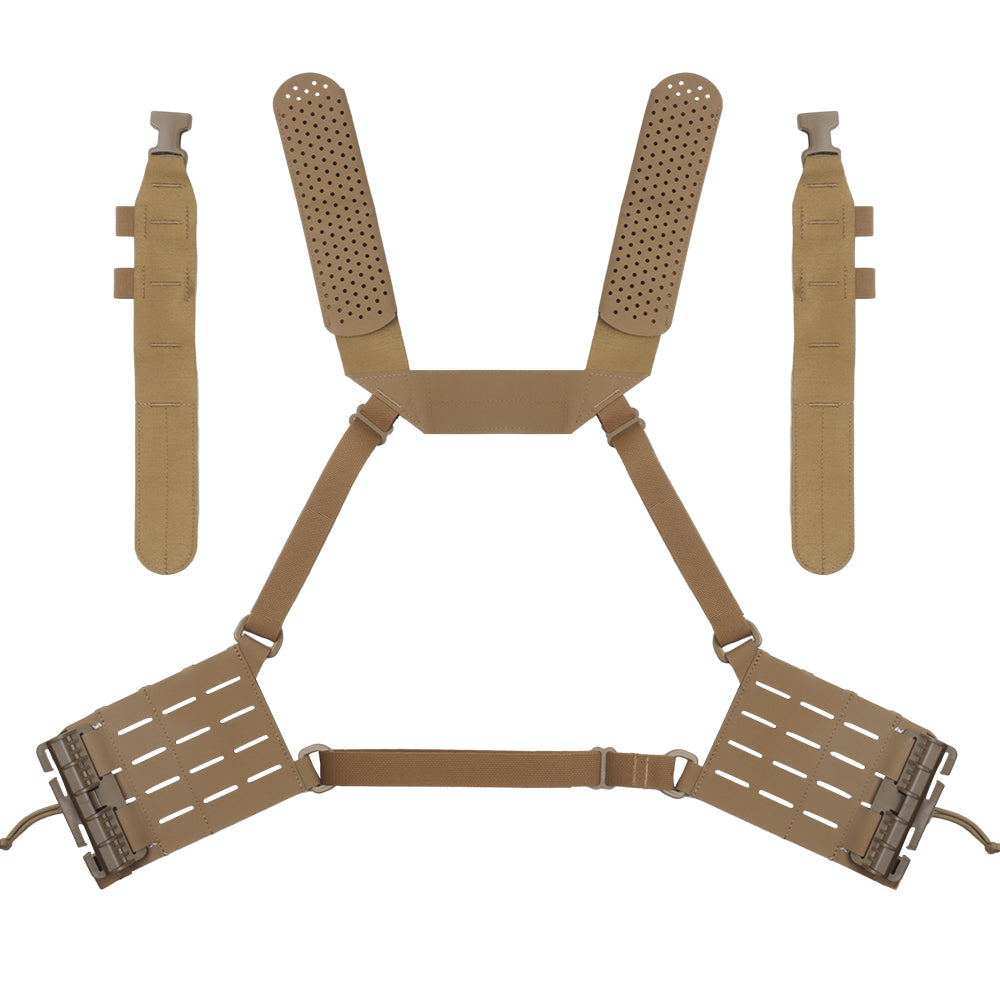 Wosport ARC Coyote Brown Chest Rig Set