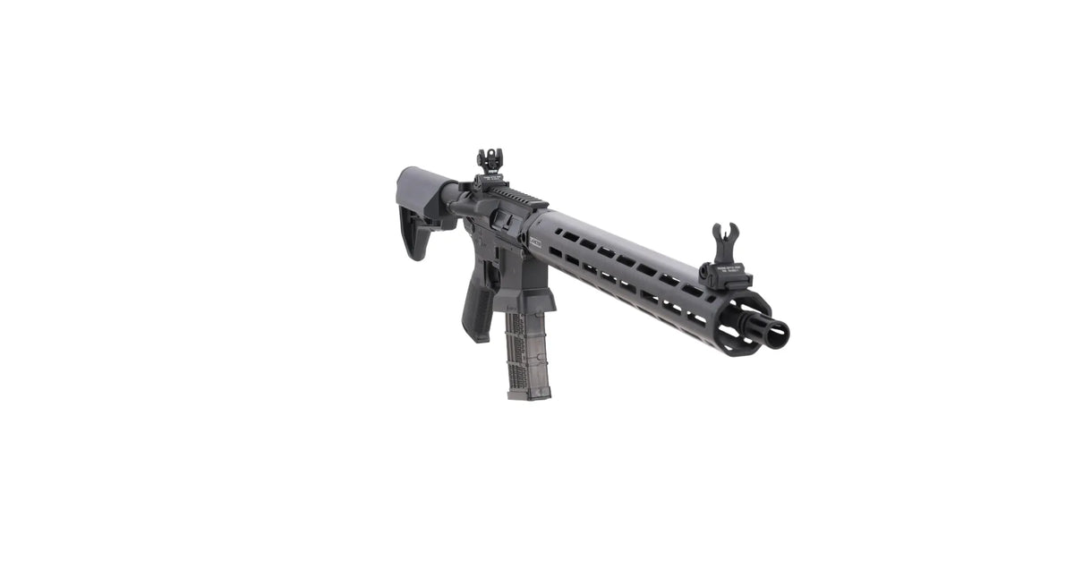 King Arms x Lancer Systems airsoft Carbine L15 LCH7 15" Real Carbon Black