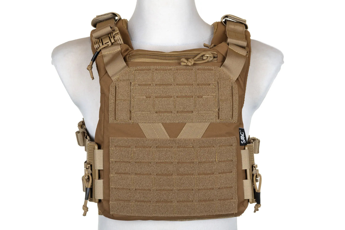 Specna Arms Tactical QR IV Tan Plate Carrier Vest