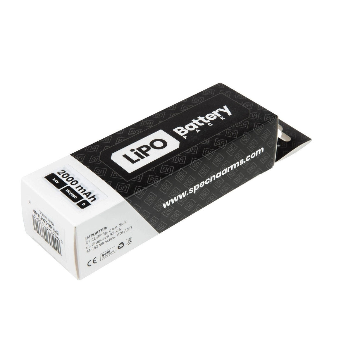[SPE-06-024614] LiPo 7,4V 2000mAh 1530C Battery - T-Connect (Deans)