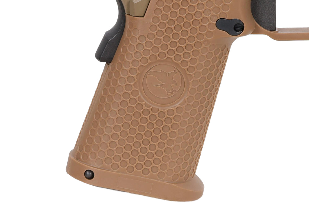 Nighthawk Custom Sand Hawk GBB Pistol (Optics Ready/Suppressor Ready) – Tan