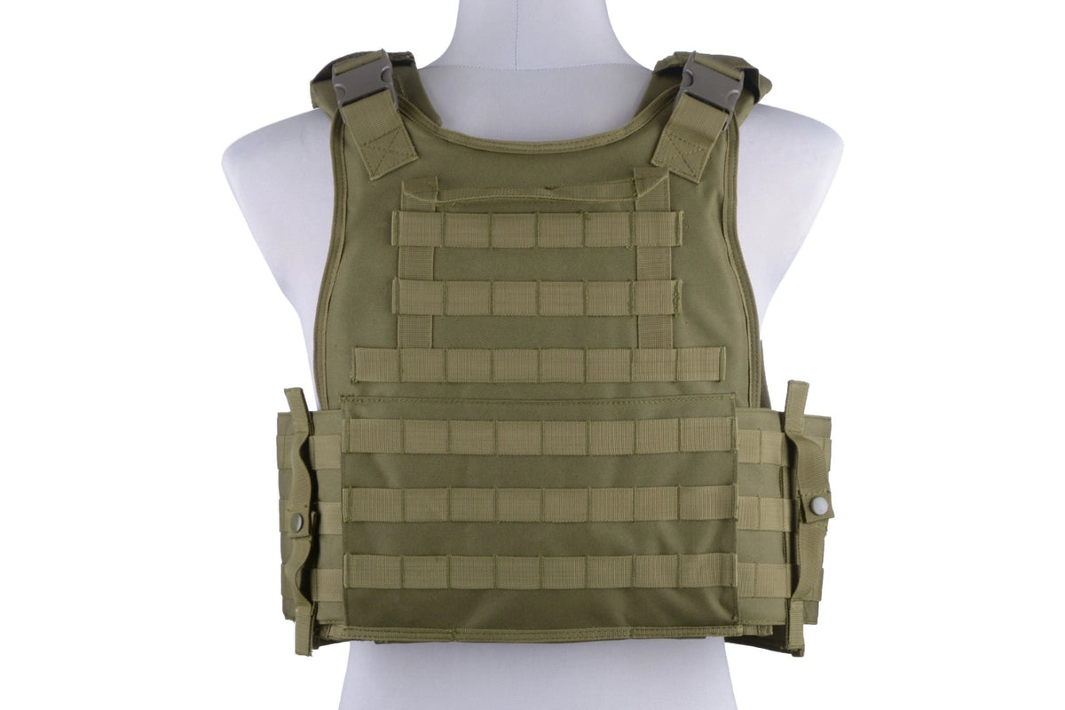 Plate Carrier Tactical Vest - Olive Drab