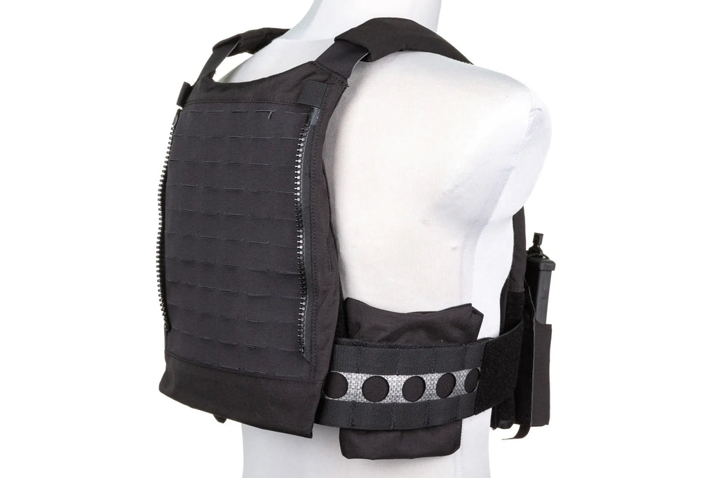 Wosport VE-75 Plate Carrier Tactical Vest Black