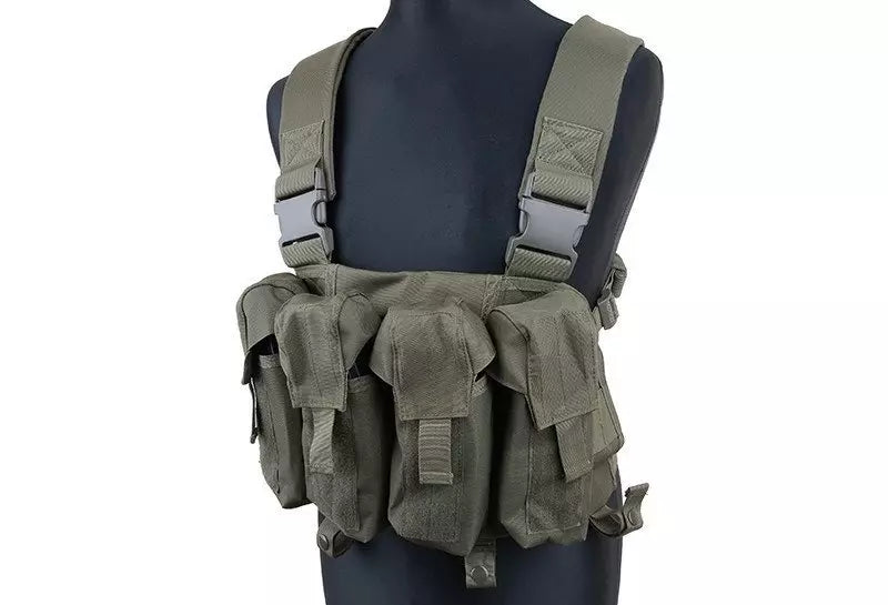 Chest Rig type tactical vest - olive
