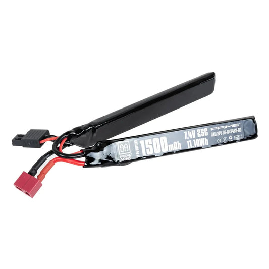 LiPo Battery 1500 mAh 25C 2-modules 2S1P 7.4V T-Deans G-Tech