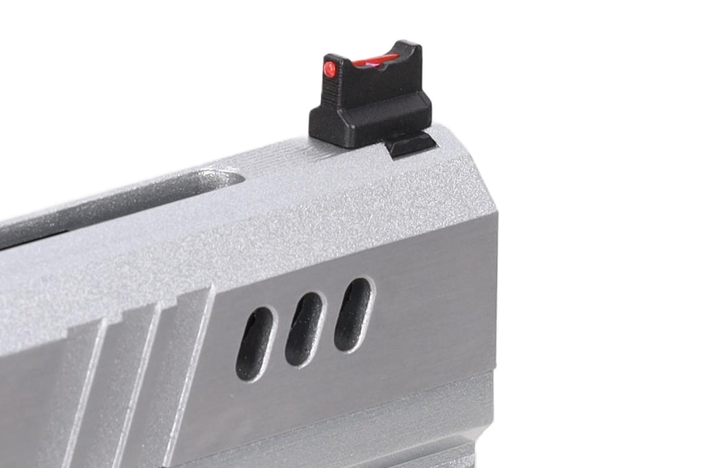 Nighthawk Custom BDS9 GBB Pistol (Optics Ready) – Silver