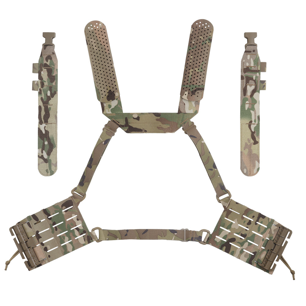 Wosport ARC Multicam Chest Rig Set