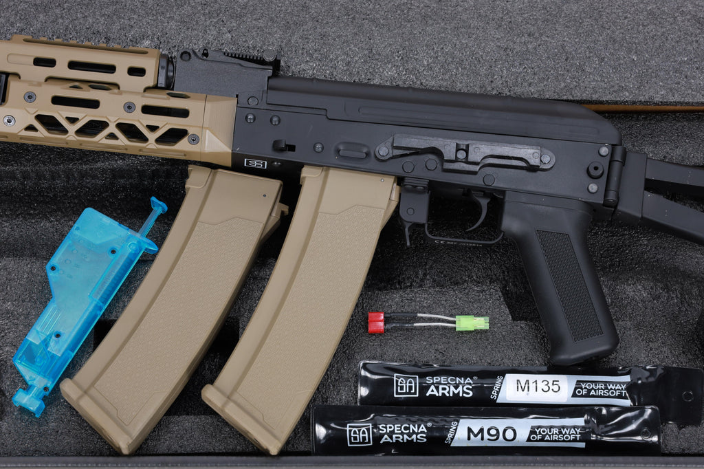 KPYK AK SA-PJ12 PRIME BLDC AEG Assault Rifle - Half-Tan