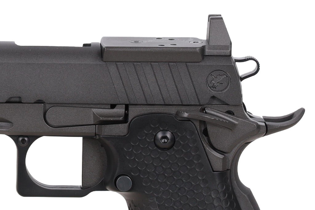 Nighthawk Custom TRS Comp GBB Pistol (Optics Ready/Suppressor Ready) – Black
