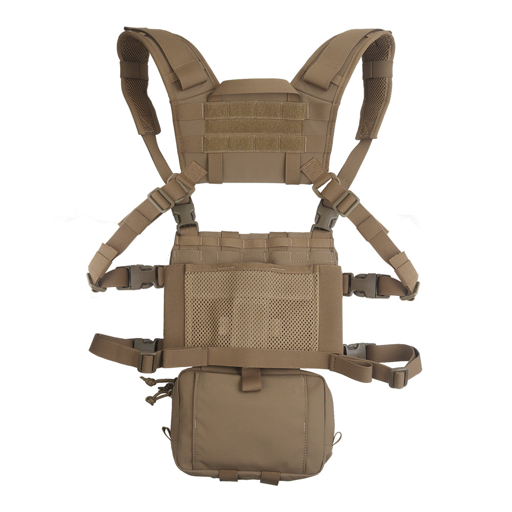 Chest Rig Vest Wosport VE-107 Coyote Brown