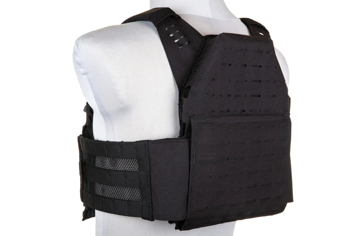 Wosport VE-97 Plate Carrier Tactical Vest Black