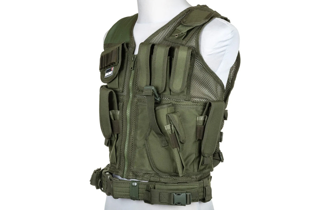 Cybergun Swiss Arms Tactical BT-4 Olive Vest