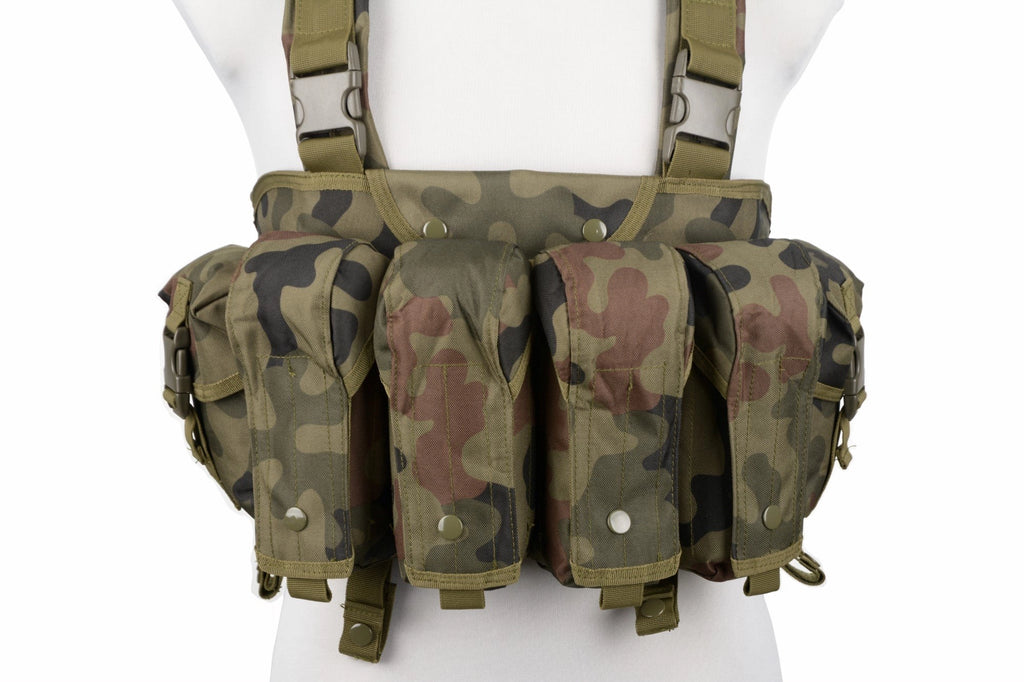 Commando Chest-style tactical vest – Model 93, Forest Pantera