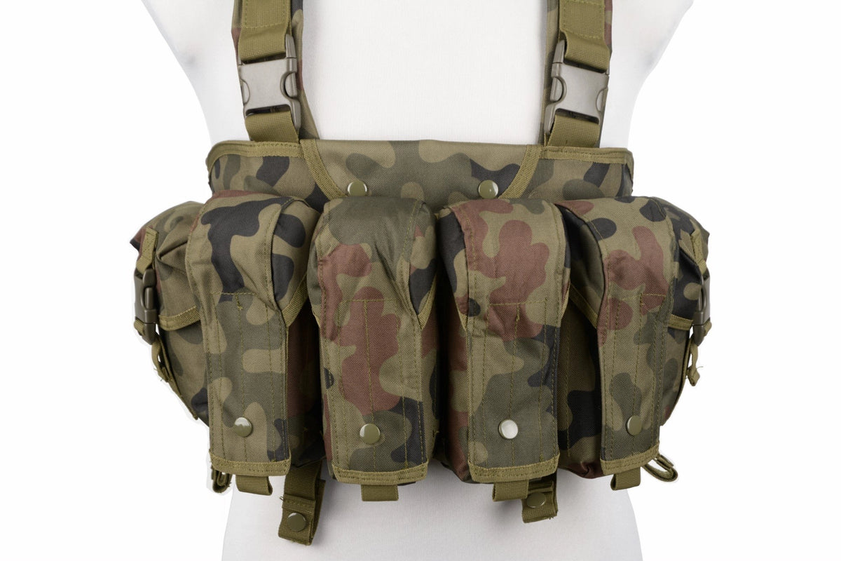 Commando Chest-style tactical vest – Model 93, Forest Pantera