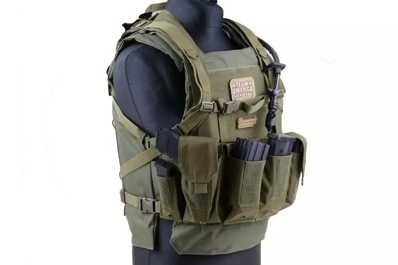 Personal Body Armor tactical vest - olive green