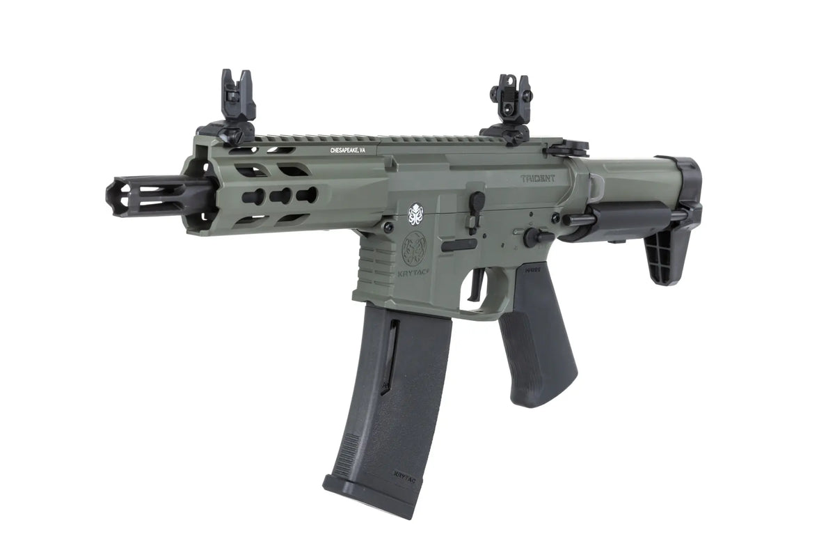 KRYTAC Trident MK II PDW Foliage Green airsoft Carbine