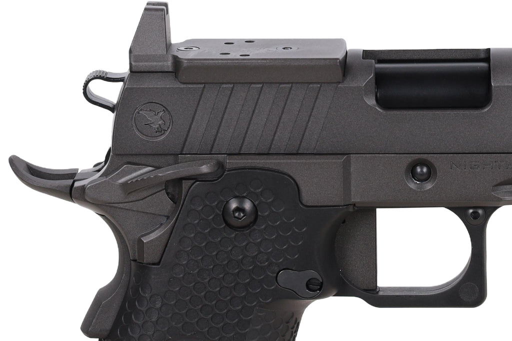 Nighthawk Custom TRS Comp GBB Pistol (Optics Ready/Suppressor Ready) – Black